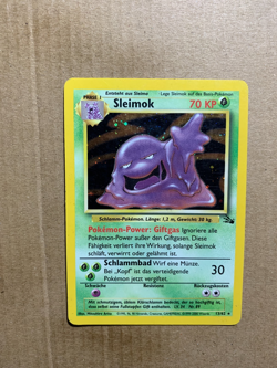 GERMAN Muk 13/62 Fossil Set - Holo Pokemon Card - EXCELLENT - Image 1