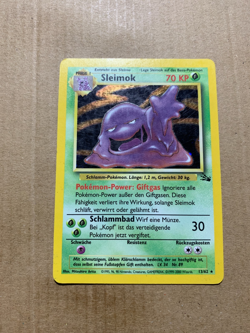 GERMAN Muk 13/62 Fossil Set - Holo Pokemon Card - EXCELLENT - Image 2