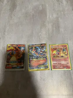 Pokemon Charizard GX, MCharizardEX, Holo Card Lot 3x - 2016 2019 GX EX - Image 1