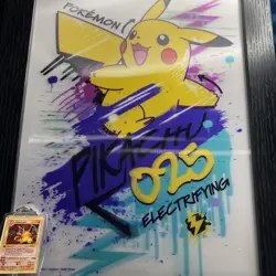 100 Pokemon Cards Lot pre-opened near mint condition random mix with 25 holos - Image 2