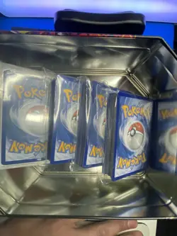 100 Pokemon Cards Lot pre-opened near mint condition random mix with 25 holos - Image 5