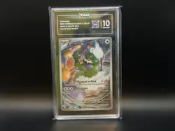Tornadus 210 Sv: Scarlet & Violet Promo Card White Flare ETB TAG 10 Gem Mint - Image 3