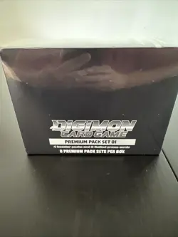 Digimon Card Game Premium Pack Set 01 New Sealed - Image 1