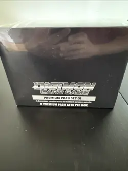 Digimon Card Game Premium Pack Set 01 New Sealed - Image 3