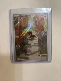 Pokemon TCG Litleo IR 139/132 Illustration Rare Pokemon Card Mega Evolutions - Image 1