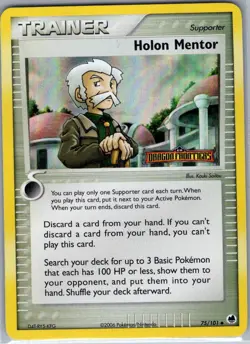 Holon Mentor 75/101 Reverse Holo Dragon Frontiers - Pokemon Card - NM - Image 1