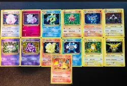 Lot of 12 Holo/Reverse Holo 2016 Pokemon XY Evolutions Cards - Image 1
