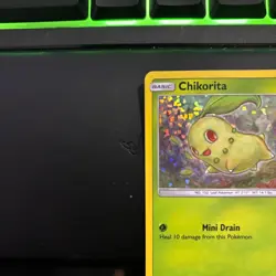 Chikorita 2/25 Holo Pokemon 25th Anniversary McDonald’s Promo Card 2021 - Image 3
