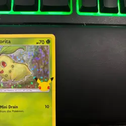 Chikorita 2/25 Holo Pokemon 25th Anniversary McDonald’s Promo Card 2021 - Image 4