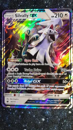 Pokemon 8" jumbo cards - Silvally GX - Garchomp EX - Image 2