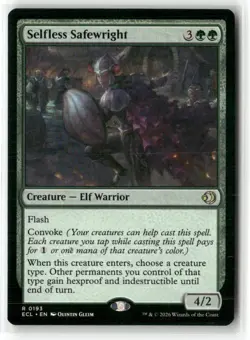 Selfless Safewright Lorwyn Eclipsed Magic MTG NM - Image 1
