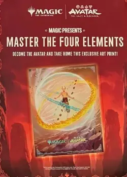 MTG Avatar The Last Airbender Release Kit Magic The Gathering Posters - Image 3