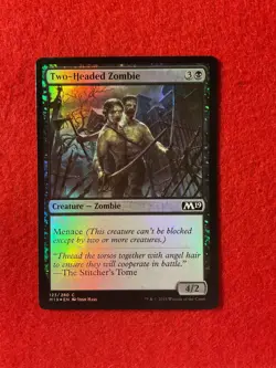 Two-Headed Zombie - Foil - Core Set 2019 - Magic the Gathering - MTG - Image 1
