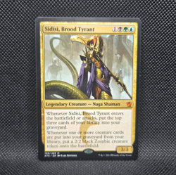 MTG Sidisi, Brood Tyrant (Khans of Tarkir) 199/269 RARE (NEAR MINT) - Image 1