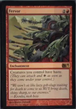 Fervor - Magic 2013 (M13): #129, Magic: The Gathering Lp C283 - Image 1