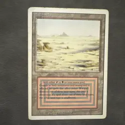 Badlands Revised Edition Rare - MTG Magic The Gathering - Image 1