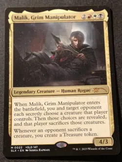 Malik, Grim Manipulator - SLX - MTG - EN - NM - 0022 - Image 1