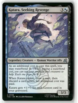 Katara, Seeking Revenge MTG Avatar The Last Airbender Eternal Legal NM - Image 1