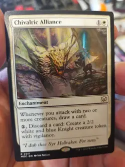MTG - March of the Machine - Chivalric Alliance - NM - NF - Image 1