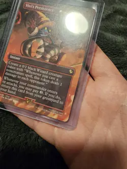 Vivi's Persistence | FIC 0458 Extended Art Rare | MTG Final Fantasy - Image 5