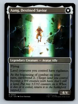 Aang, at the Crossroads R MTG Avatar: The Last Airbender 203 NM - Image 2