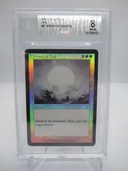 Wrath of God - Foil Magic mtg 7th Edition BGS Graded 8 - Image 1