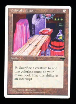 * * 1x Ashnod's Altar x1 * * Chronicles MTG VLP Very Lightly Played - Image 1