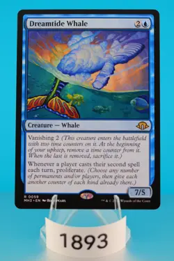 MTG Dreamtide Whale Modern Horizons 3 Regular #59 - Image 1