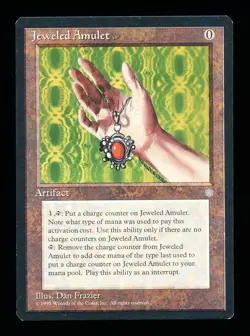 * * 1x Jeweled Amulet x1 * * Ice Age MTG VLP-NM Very Lightly Played to Near Mint - Image 1