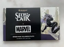 MTG Secret Lair x Marvel's Spider-Man: Villainous Plots Rainbow Foil Edition - Image 1