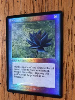 Mtg - Black Lotus - FOIL - Legacy - Beta - Reserved - Restricted - WATCH VIDEO! - Image 4