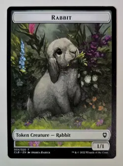 Rabbit Token Commander Legends: Battle for Baldur's Gate Regular - Image 1