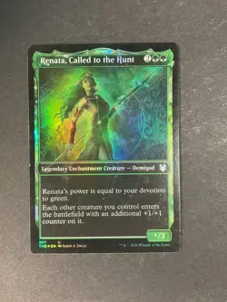 Renata, Called to the Hunt - Showcase Foil - Theros Beyond Death - Magic - MTG - Image 1
