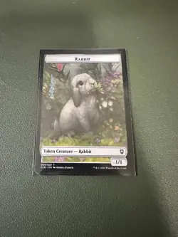 Rabbit Token - Commander Legends: Battle for Baldur's Gate (CLB) - MTG - Image 1