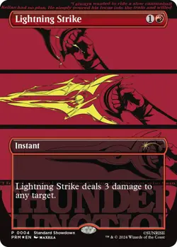 Foil - Lightning Strike - 4 / NM / English MTG - Image 1