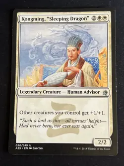 1x Kongming, "Sleeping Dragon" (020) Masters 25 LP MTG Magic x1 MKE - Image 1