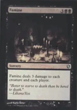 Famine - Commander 2013: #77, Magic: The Gathering Lp C283 - Image 1