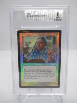 Academy Rector - Foil Magic mtg Urza's Destiny BGS Graded 8 - Image 1