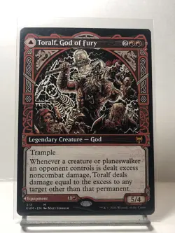 Toralf, God of Fury (Non-foil) [Showcase] Kaldheim 313 Mythic MTG - Image 1