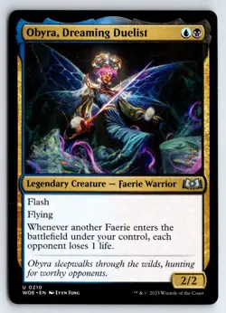 Obyra, Dreaming Duelist - Wilds of Eldraine - Image 1