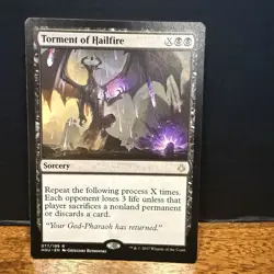 Torment of Hailfire Hour of Devastation Regular 077/199 Magic The Gathering - Image 1