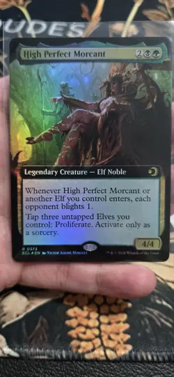 High Perfect Morcant - Foil Extended Art ECL NM 373 MTG - Image 1