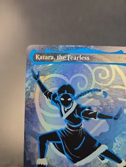 Magic The Gathering Avatar The Last Airbender Katara, the Fearless Neon Ink Foil - Image 3