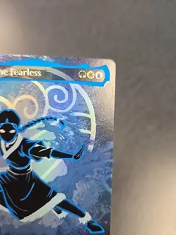 Magic The Gathering Avatar The Last Airbender Katara, the Fearless Neon Ink Foil - Image 4
