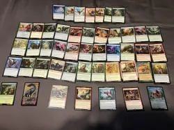 MTG PREHISTORIC /DINO Magic The Gathering DINOSAUR themed lot + bonuses. - Image 1