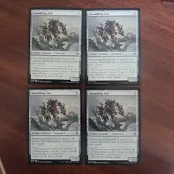 MTG Shambling Suit x4 Throne of Eldraine (ELD) 230/269 Regular Uncommon - Image 1