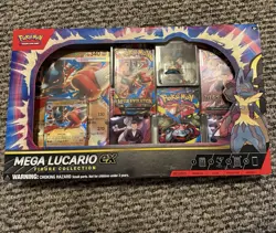 Pokemon Mega Lucario EX Premium Figure Collection Brand- Lot Of 5! ✅Sealed - Image 1