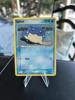 Spheal 65/92 EX Legend Maker Reverse Holo Foil Stamped 2006 Pokemon LP SWIRL - Image 1