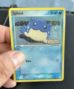 Spheal 65/92 EX Legend Maker Reverse Holo Foil Stamped 2006 Pokemon LP SWIRL - Image 4