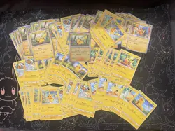 Pokemon All Pikachus! 100 Card Lot Bundle Bulk Collection - Reverse Holo - Image 1